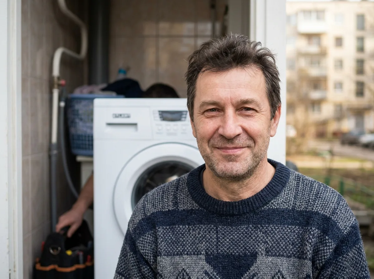Аватар клиента Афанасия, довольного ремонтом стиральной машины в Москве, нейтральный портрет